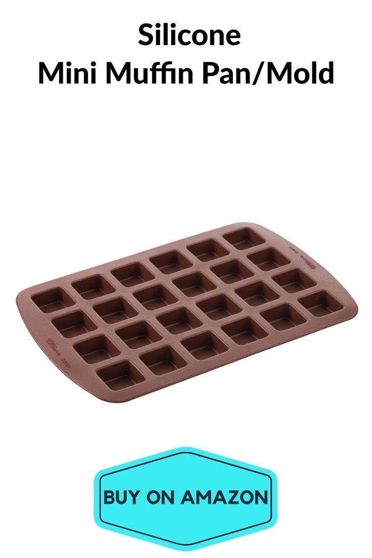 Silicone Mini Square Muffin Pan/Mold