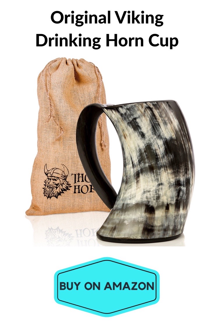 Original Viking Drinking Horn Cup