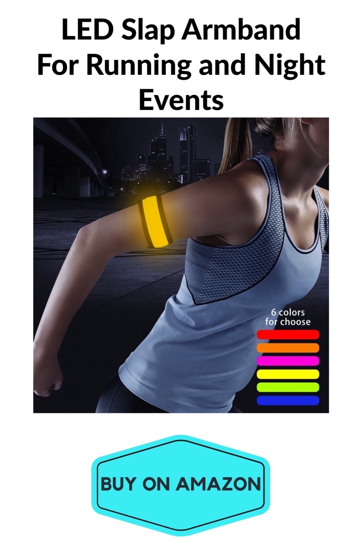 LED Slap Armband For Night Running and Events