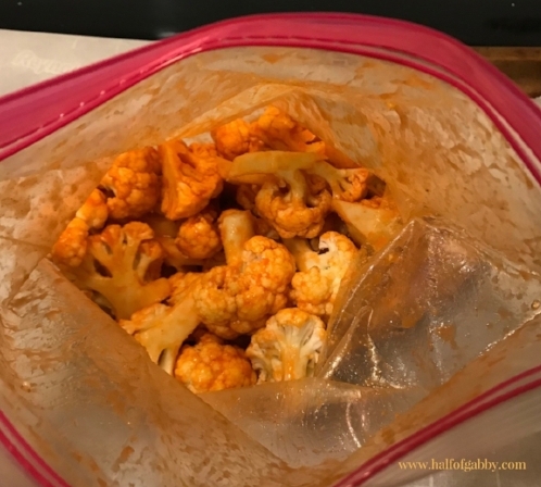 Healthy Cauliflower Buffalo 'Wings'