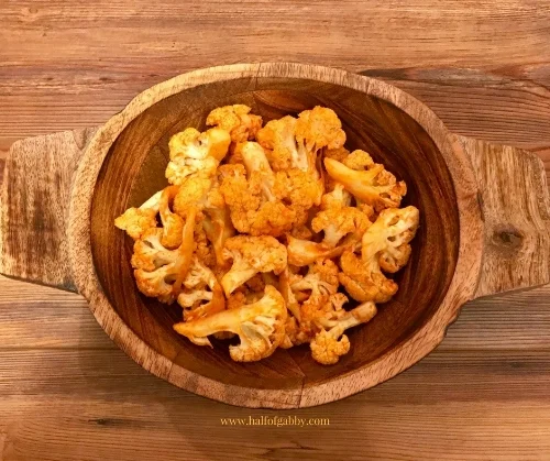 Healthy Cauliflower Buffalo 'Wings'