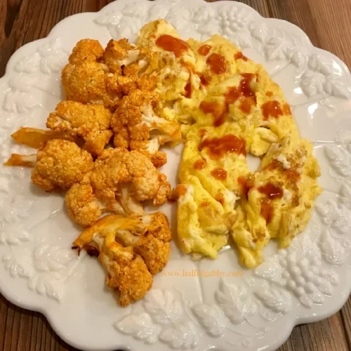 Healthy Cauliflower Buffalo 'Wings'