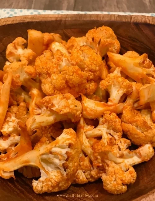 Healthy Cauliflower Buffalo 'Wings'