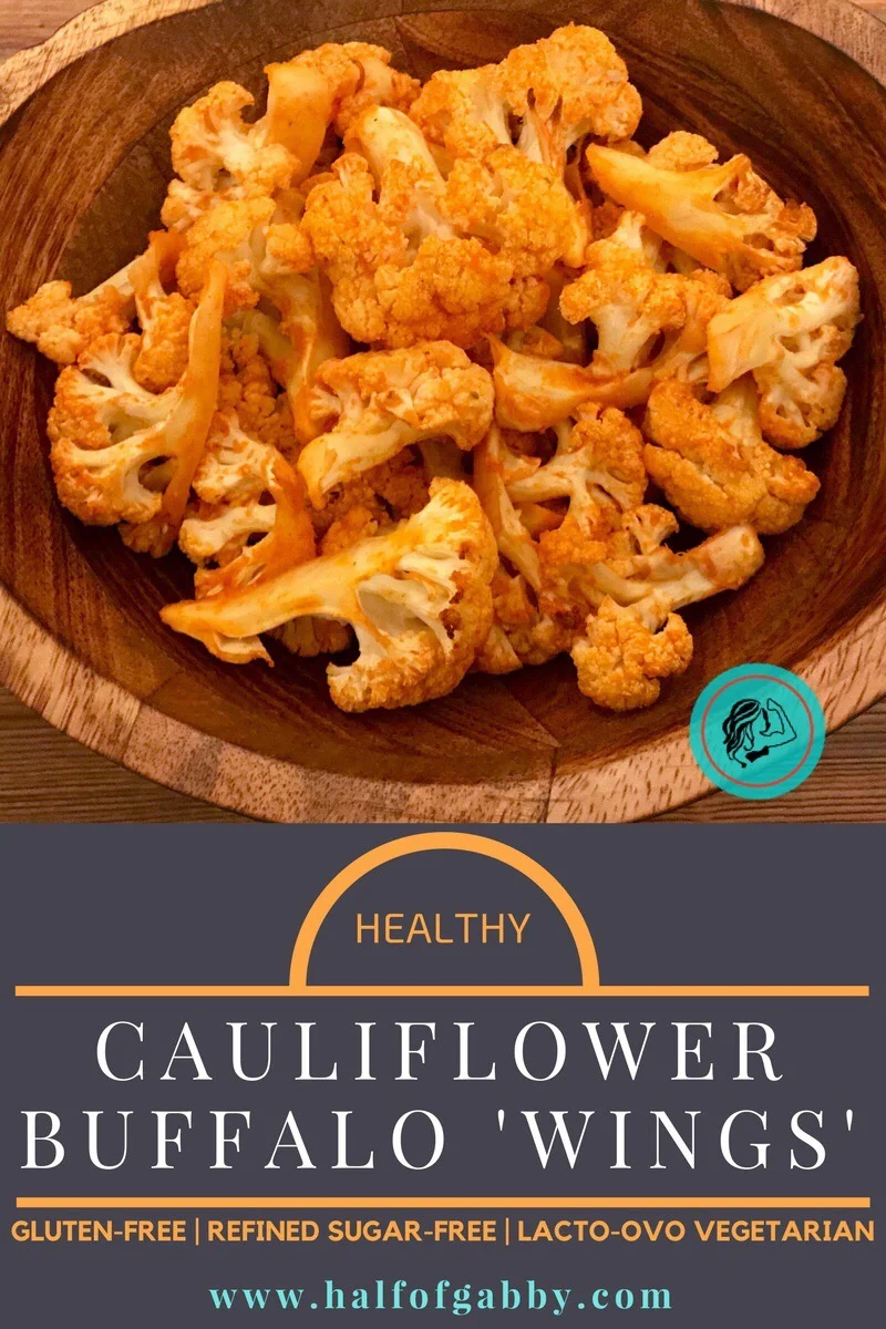 Healthy Cauliflower Buffalo 'Wings' — Half of Gabby