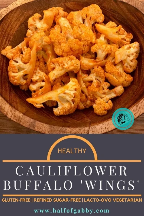 Healthy Cauliflower Buffalo Wings