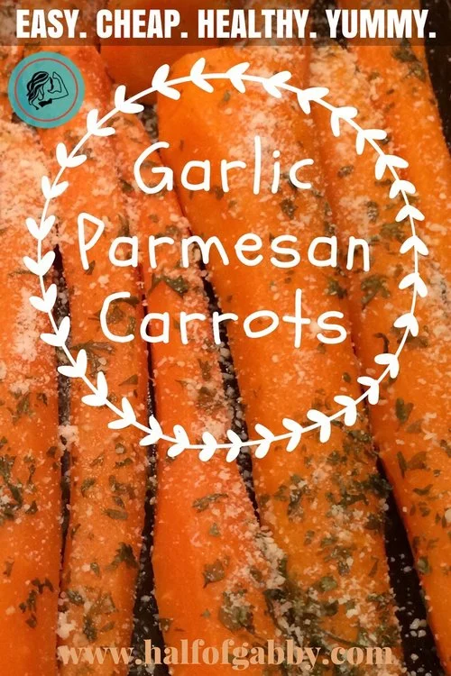 Garlic Parmesan Carrots