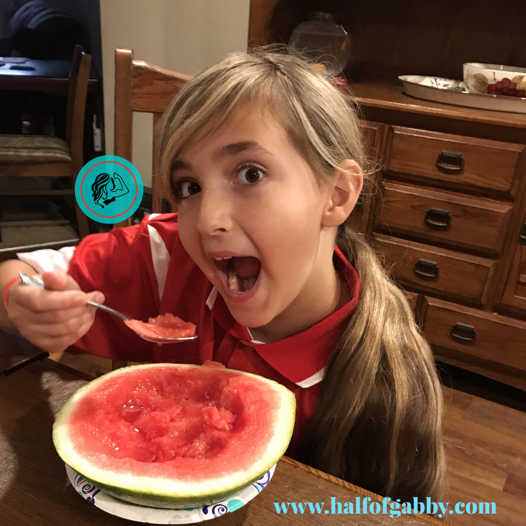 How To Pick The Perfect Watermelon: Half of Gabby
