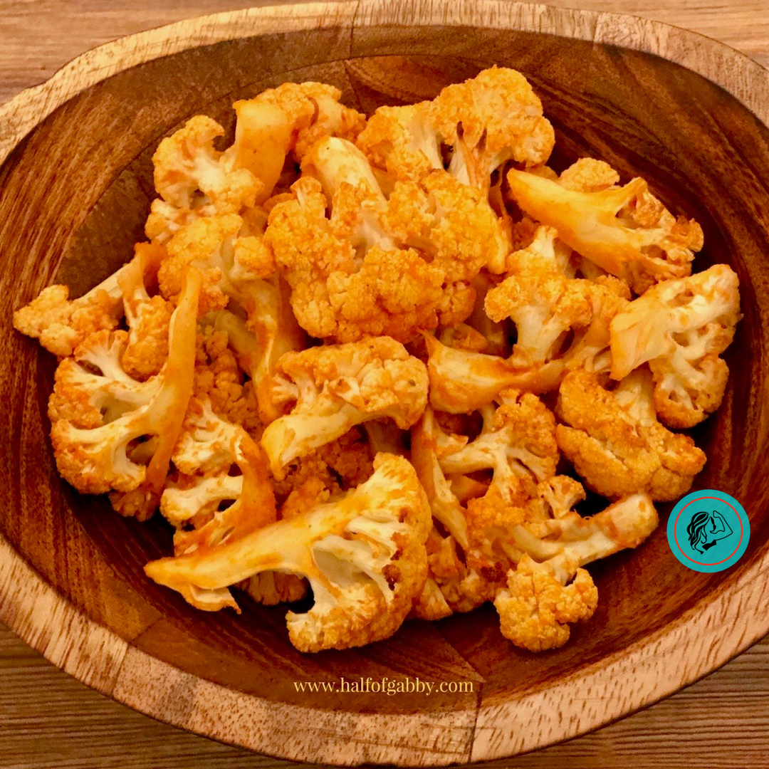 Healthy 'Buffalo" Wings Recipe: Half of Gabby