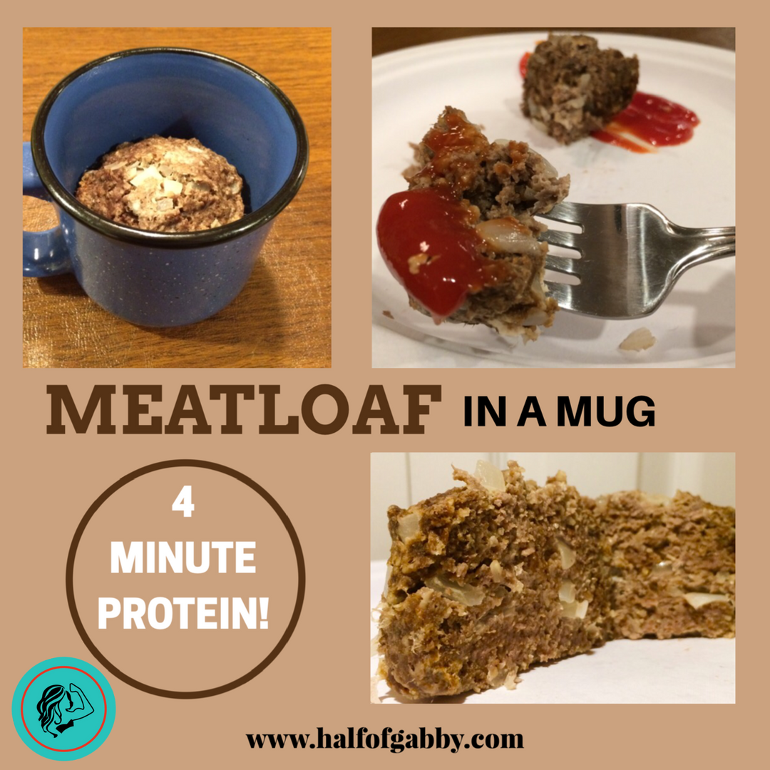 4 Minute Protein: Meatloaf in a Mug Recipe