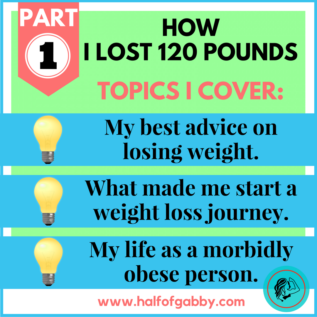 How I Lost 120 Pounds: Part 1
