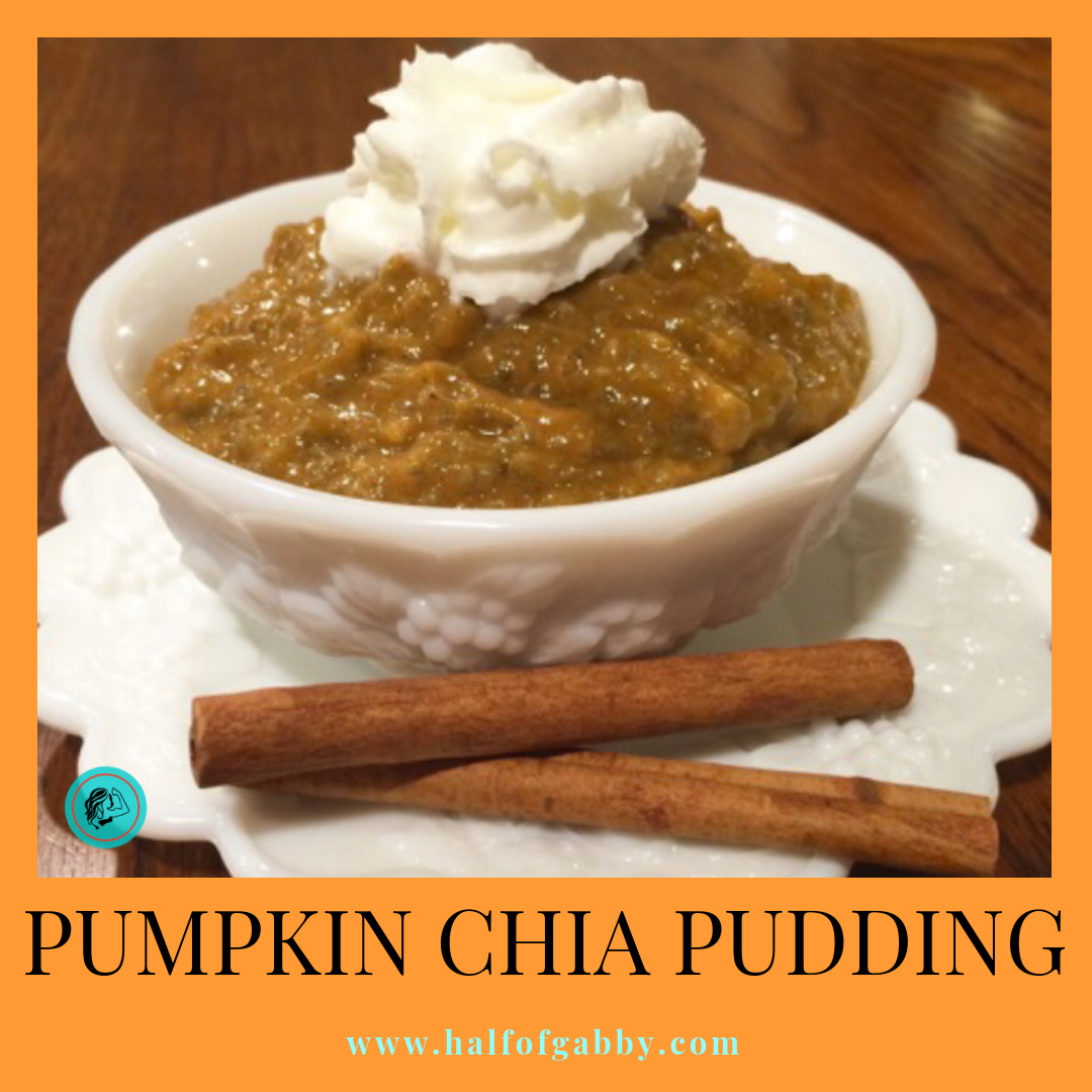 Healthy Pumpkin Pie Chia Pudding