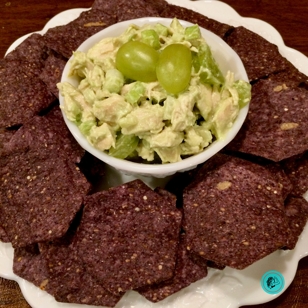 Avocado &amp; Grape Chicken Salad
