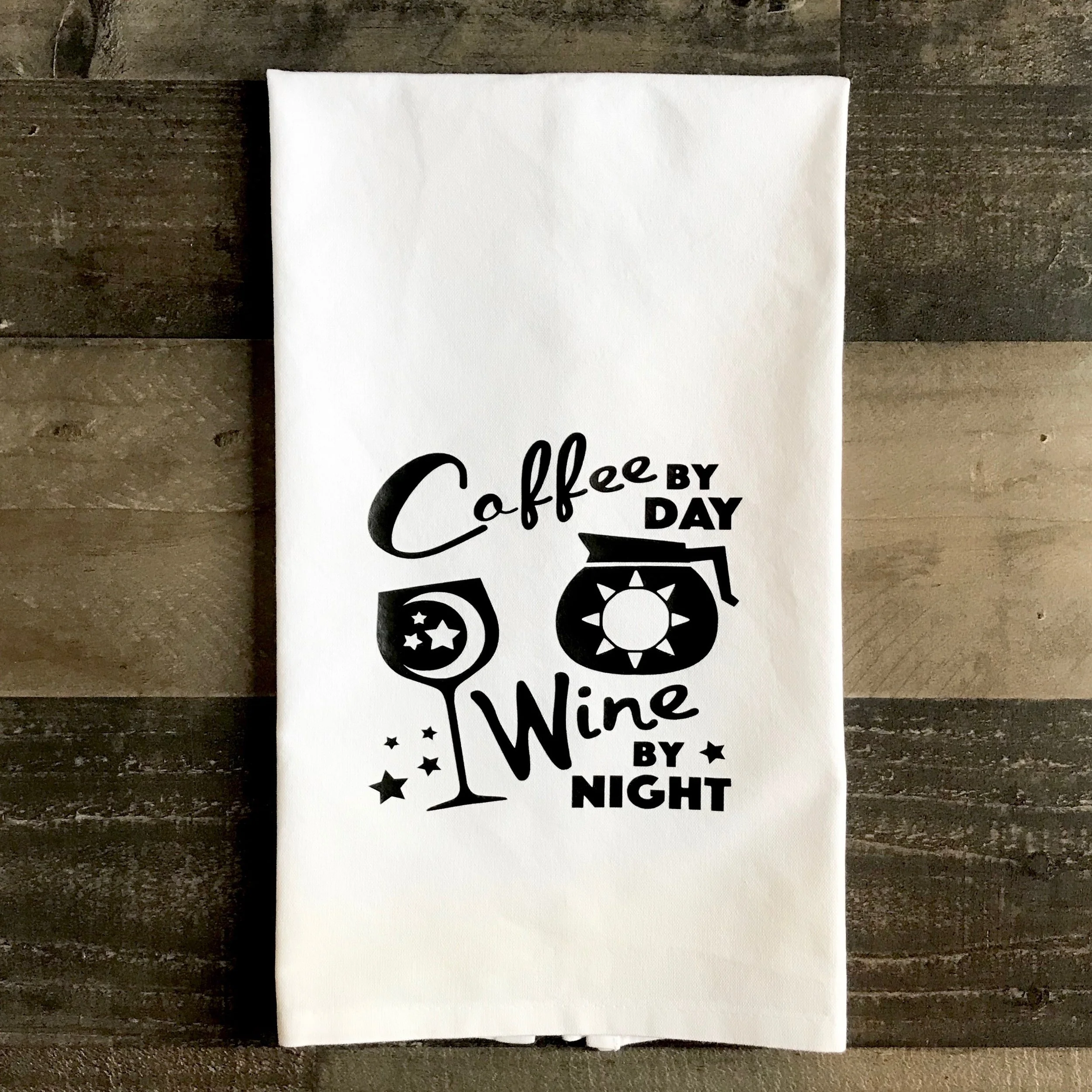 Wine By Night Towel
