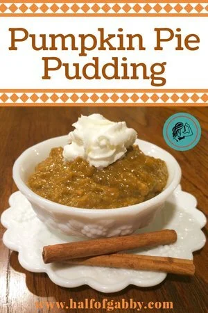 Pumpkin Pie Pudding