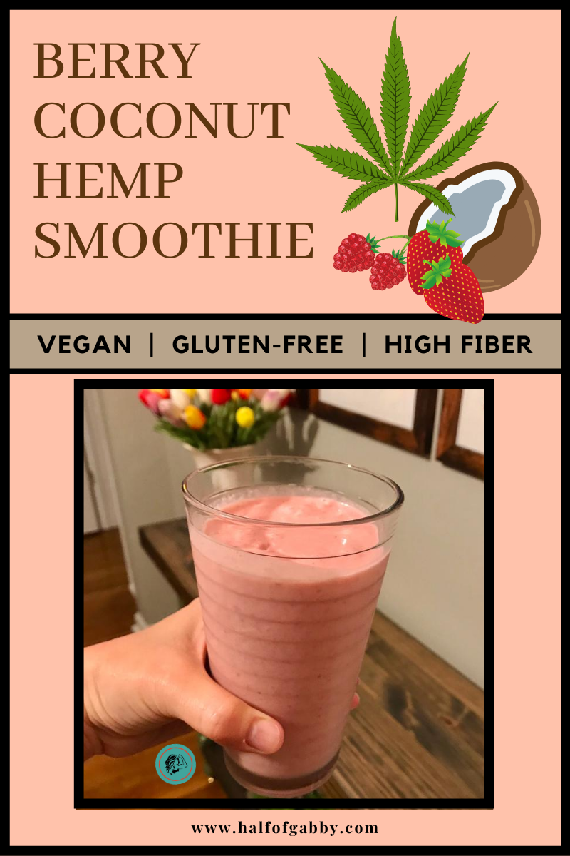 Berry Coconut Hemp Smoothie
