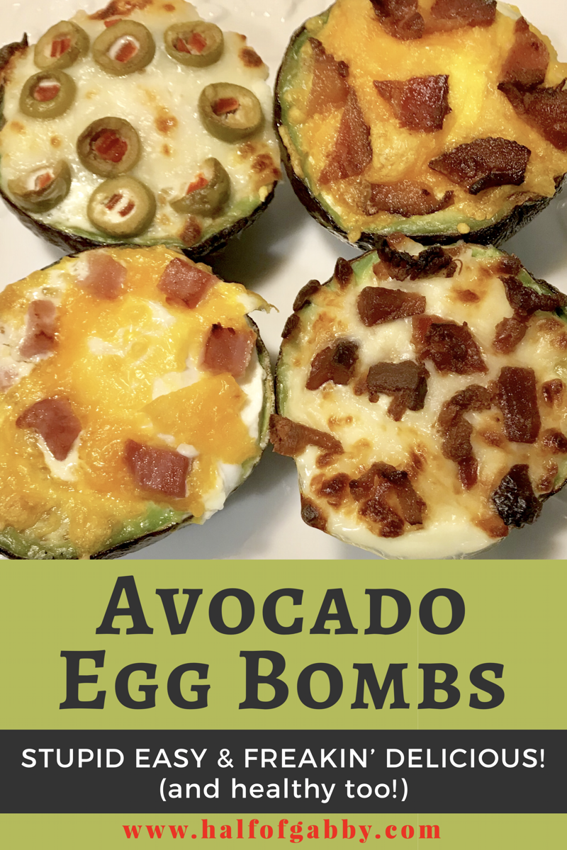 AVOCADO EGG BOMBS: Stupid Easy &amp; Freakin' Delicious (and healthy too!)