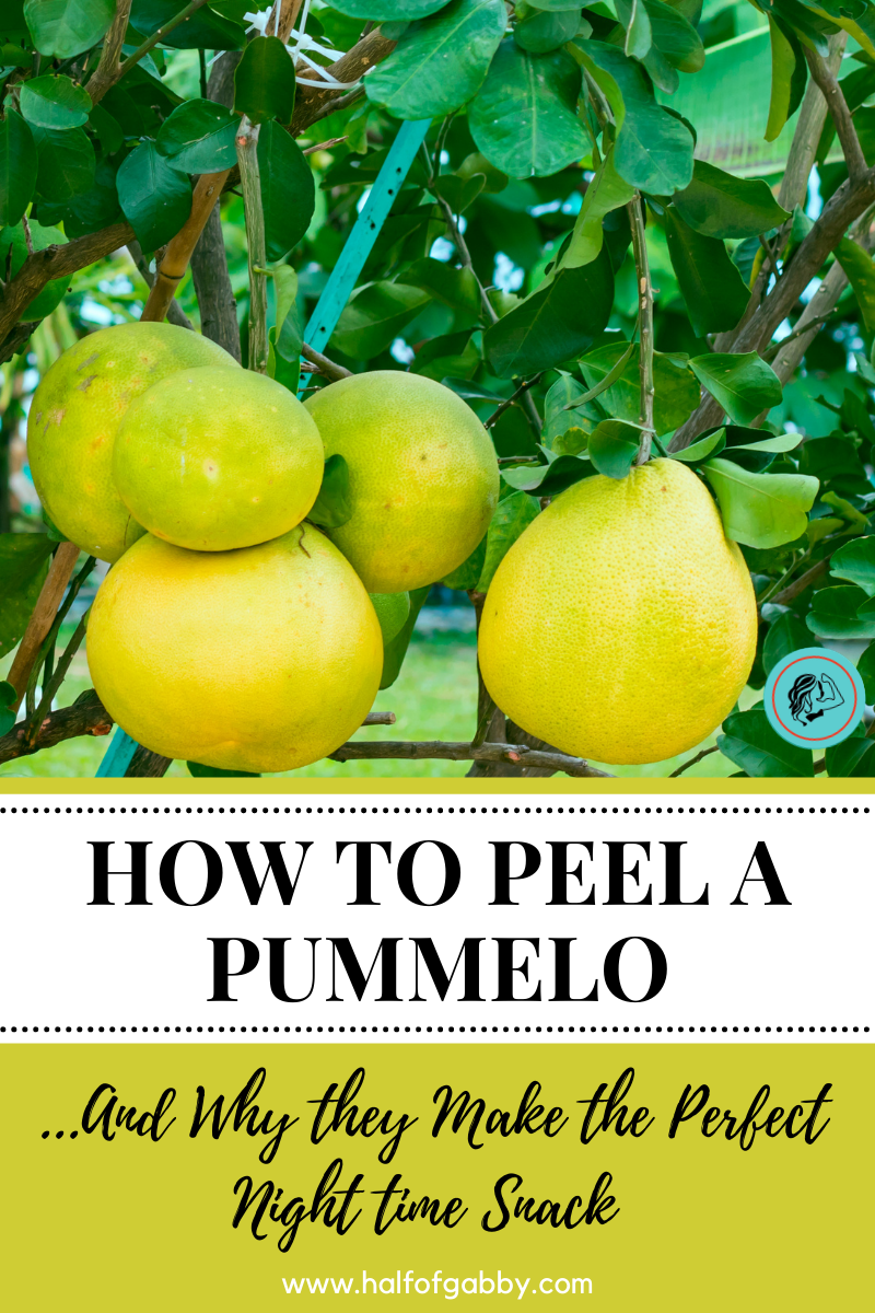 How To Peel A Pummelo