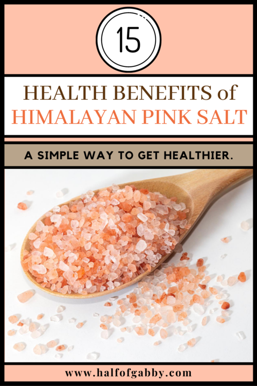 Benefits of Pink Salt
