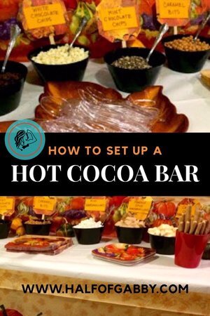 How to Set Up A Cocoa Bar Crockpot Hot Cocoa