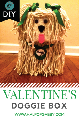 Doggie Valentine Box Kid Craft