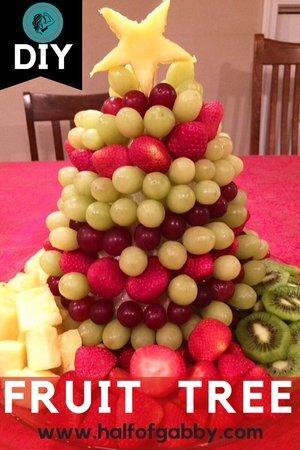 How To Make A Fruit Tree Fruit Christmas Tree