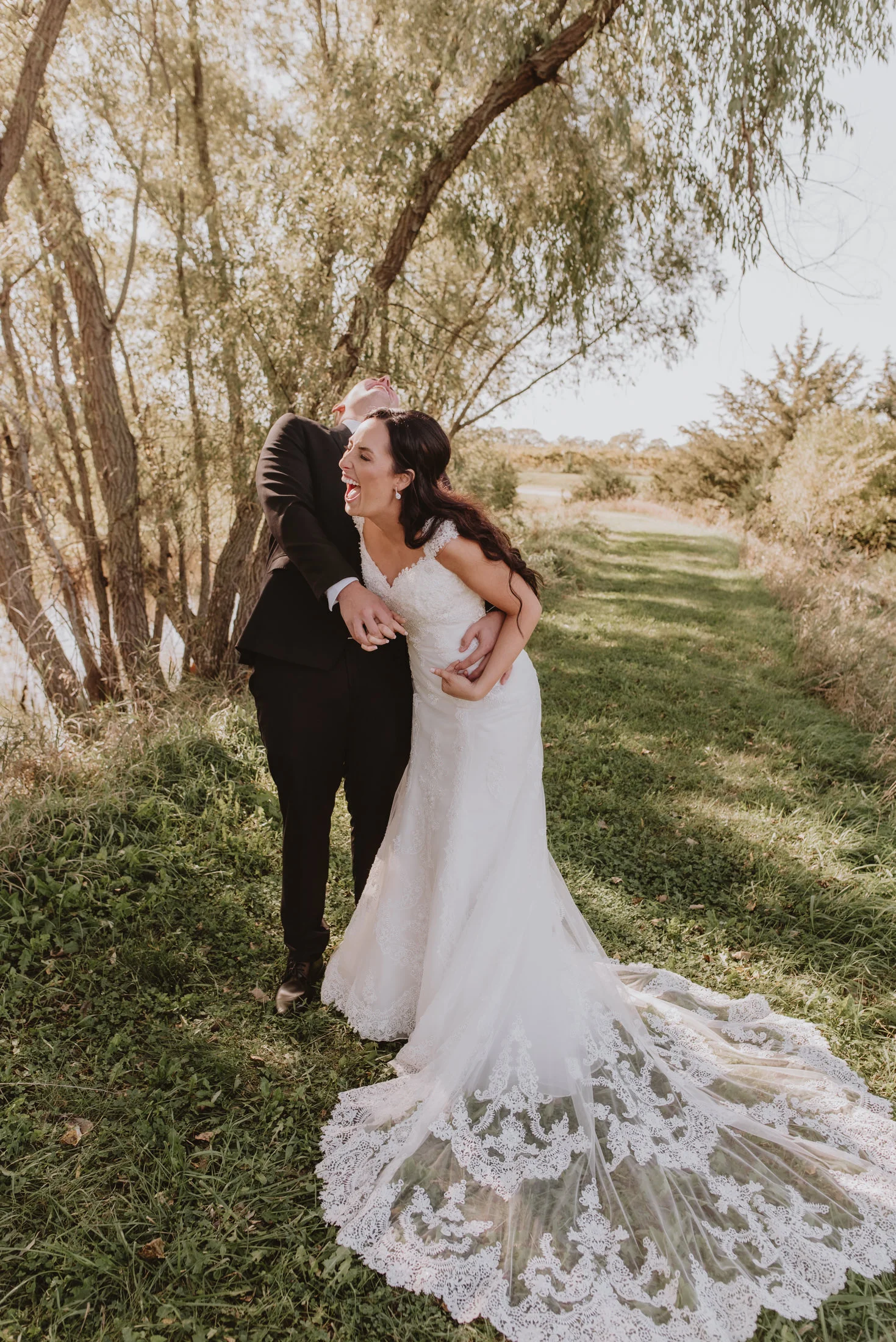 Outdoor Vineyard Wedding Glacial Till Winery Palmyra, NE — Kaylie