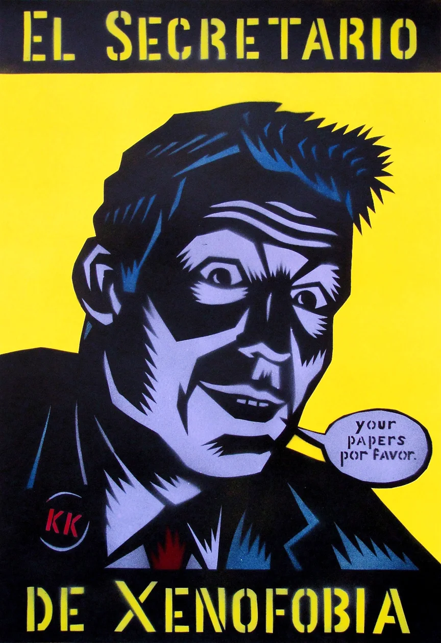  El Secretario De Xenofobia:&nbsp;Kansas Secretary of State Kris Kobach, who is best known as the architect of anti-immigration laws across the U.S., and rollbacks on citizens voting rights in Kansas. 