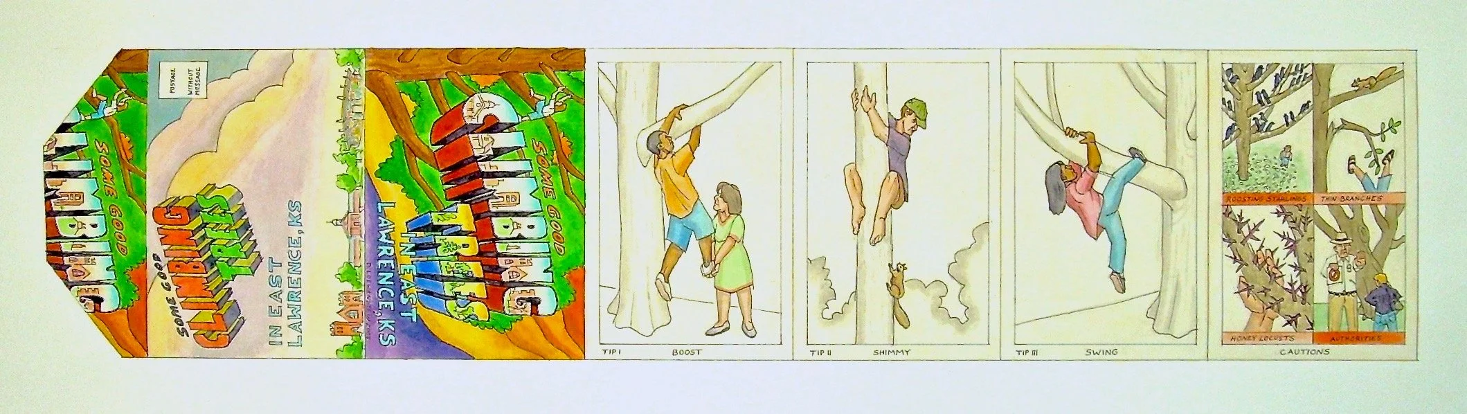 East Lawrence Tree Climbing Guide (front)