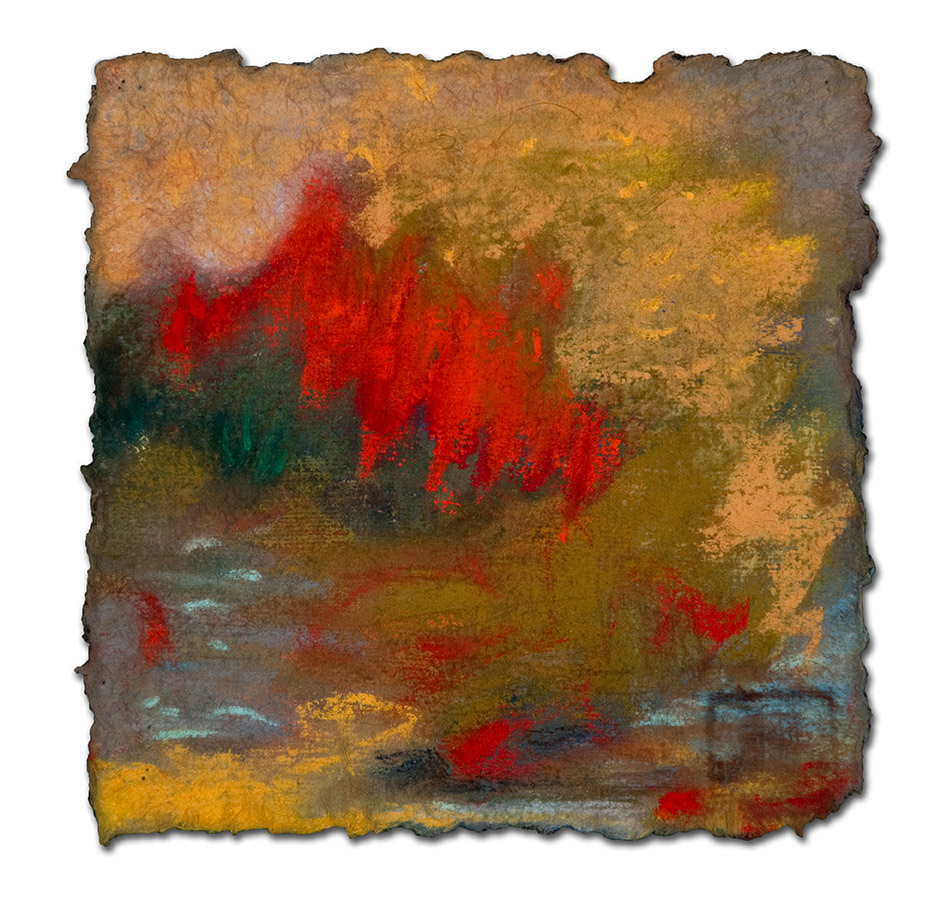  Radient, Pastel 6 x 6" 2016 PRIVATE COLLECTION
