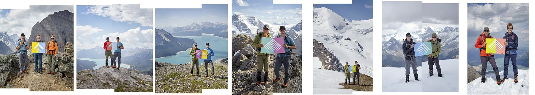  PeakWeek2023 summit shots. That first year was something else. I lost a ton of weight. Turns out potato chips, gummy bears, and coffee are not sustainable fuel sources. Who knew? Man, I was such a newbie. 