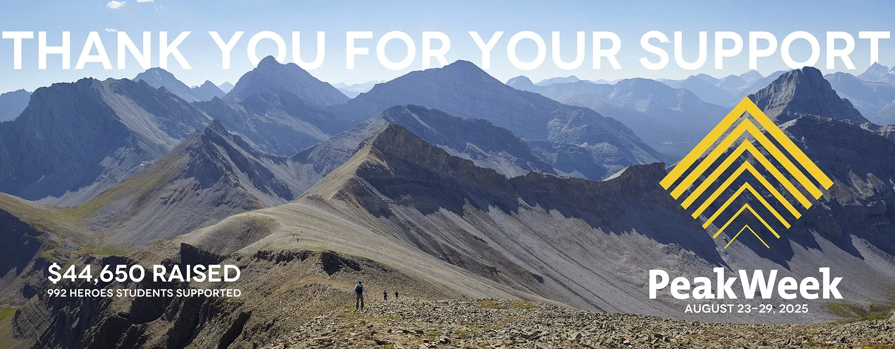  Promotional tri-fold mailer, 5.5” x 16.5”, designed by Impact Society’s marketing team. 