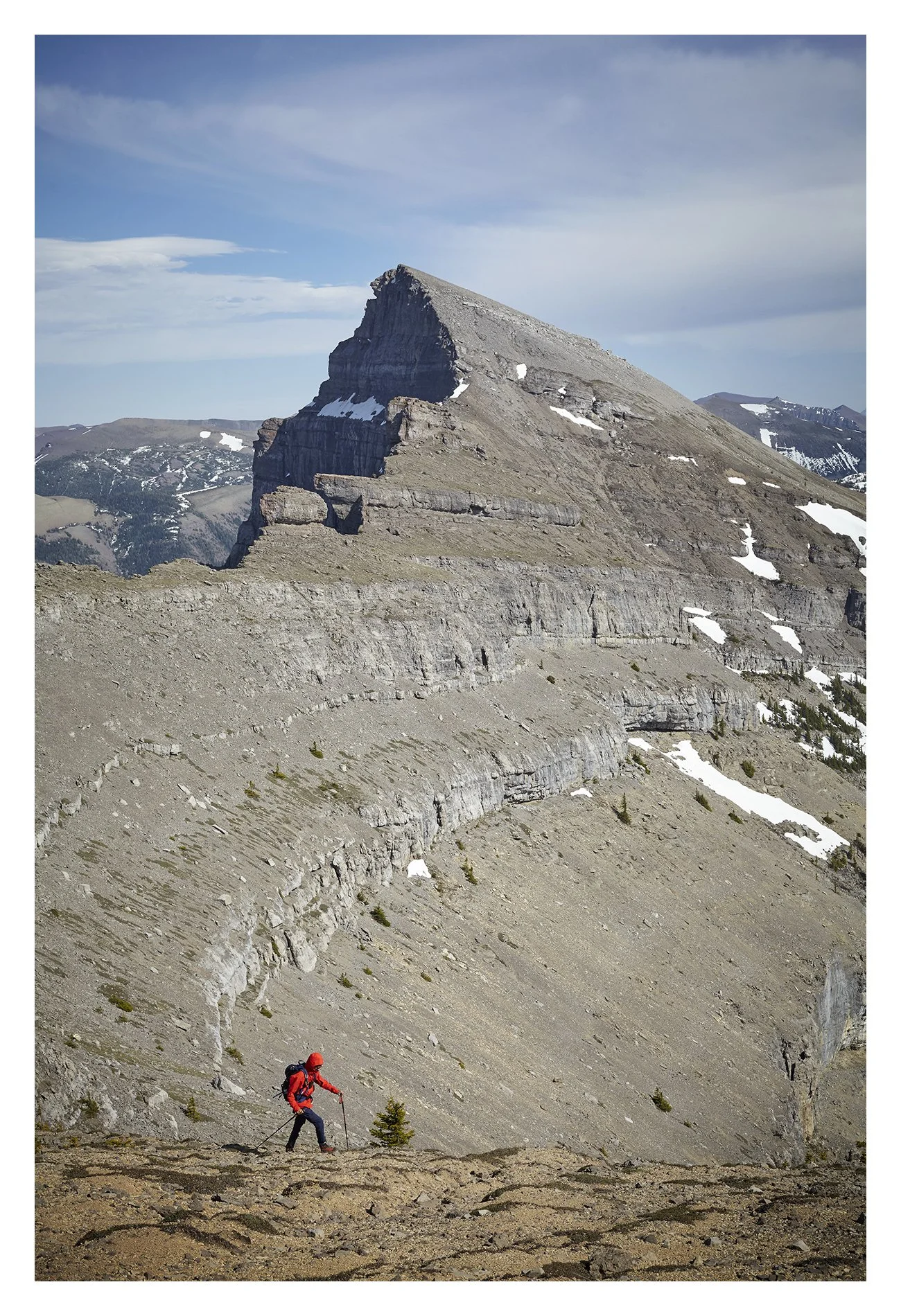  Yuri making the über windy traverse from Windsor Mountain to Castle Peak in June 2023. I shot a million frames that day and still wished for more. This place continues to move me in ways I can’t fully explain. 