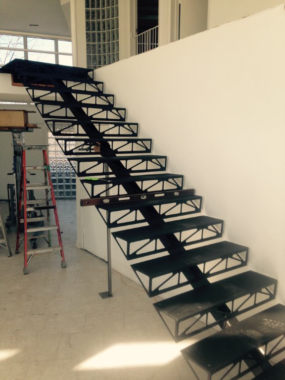 Custom Metal Staircase