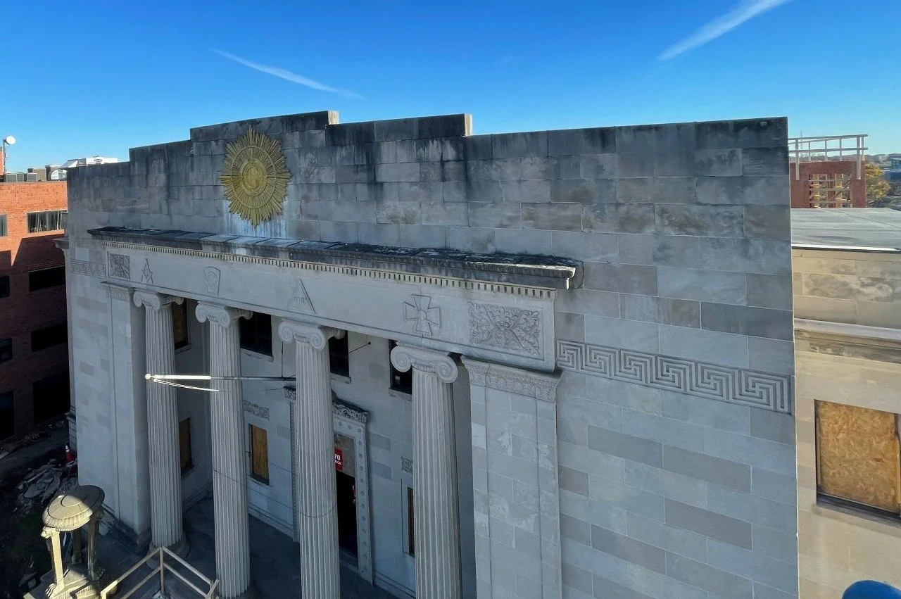 Center &amp; Stone / Masonic Temple | Quincy, MA (Existing Conditions)
