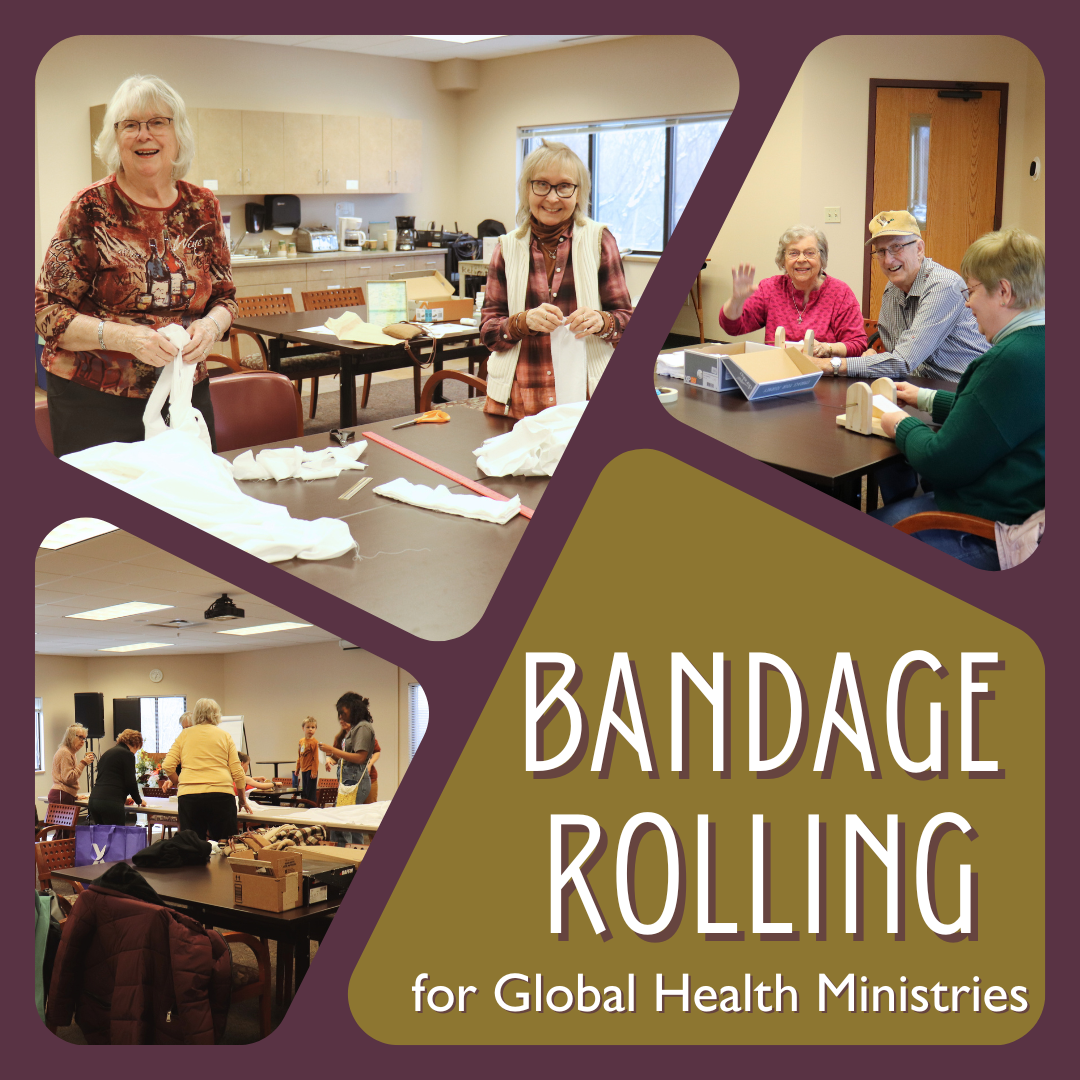 Bandage Rolling for Global Health Ministries