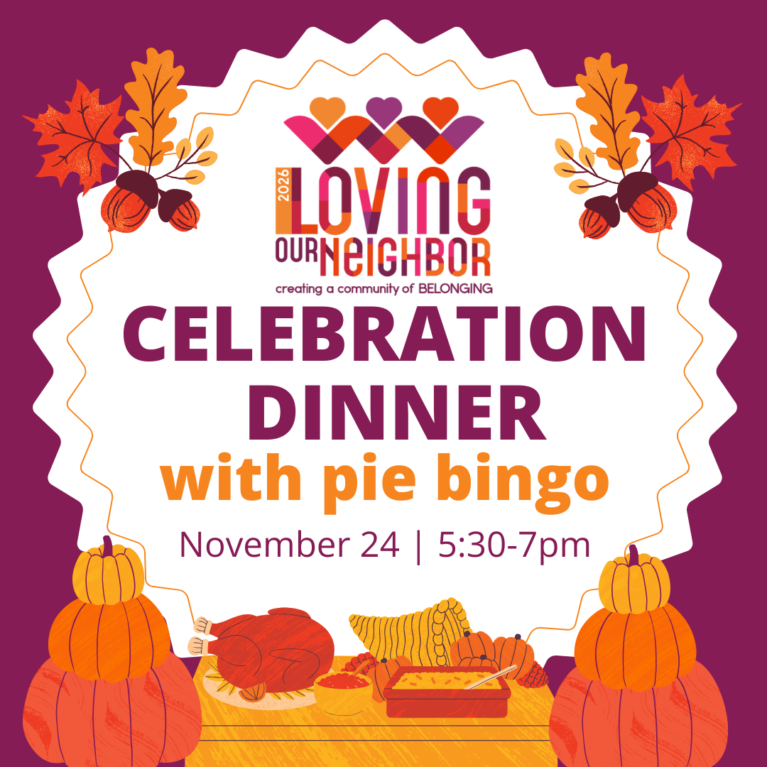 Celebration Dinner with Pie Bingo
