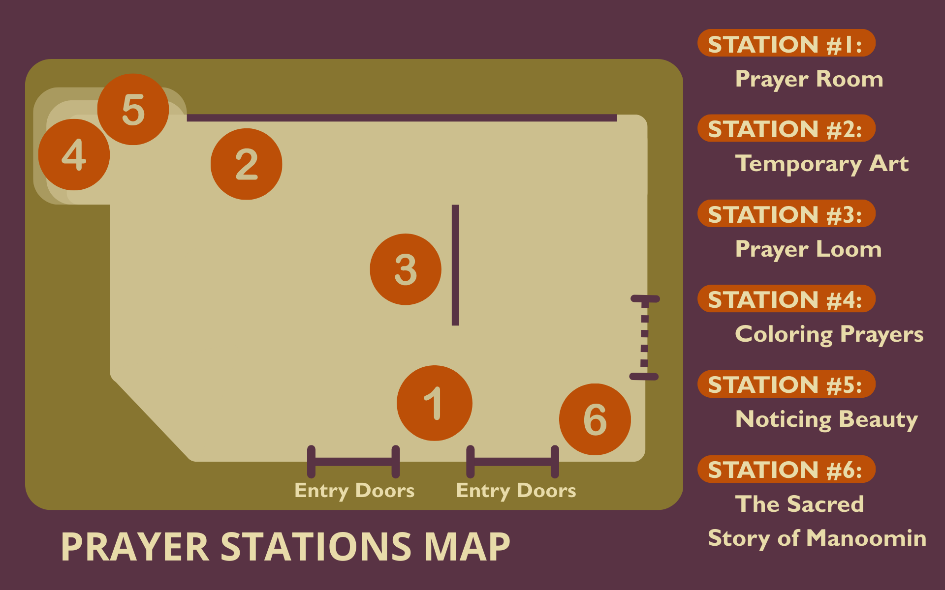 Lenten Prayer Stations at Mount Olivet