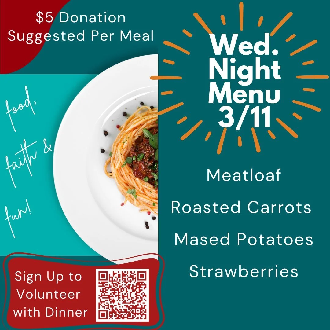 Edit: Our previous post said there would be applesauce that has been changed to strawberries for tonight.