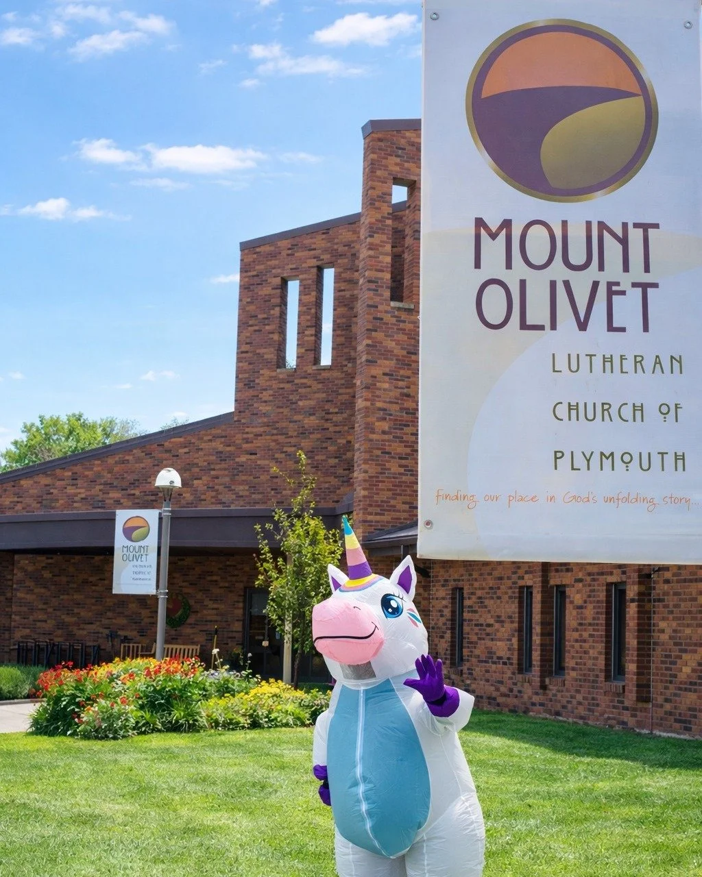 A Special (and Magical) Guest at Our RIC Celebration! 🦄
You won&rsquo;t want to miss this&hellip; there will be a rainbow unicorn greeter at our Reconciling in Christ Celebration Worship and Brunch on Sunday, April 19 at 10am! This joyful friend lov