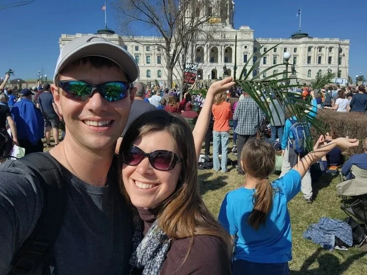 Love in Action: One Family’s Palm Sunday Experience