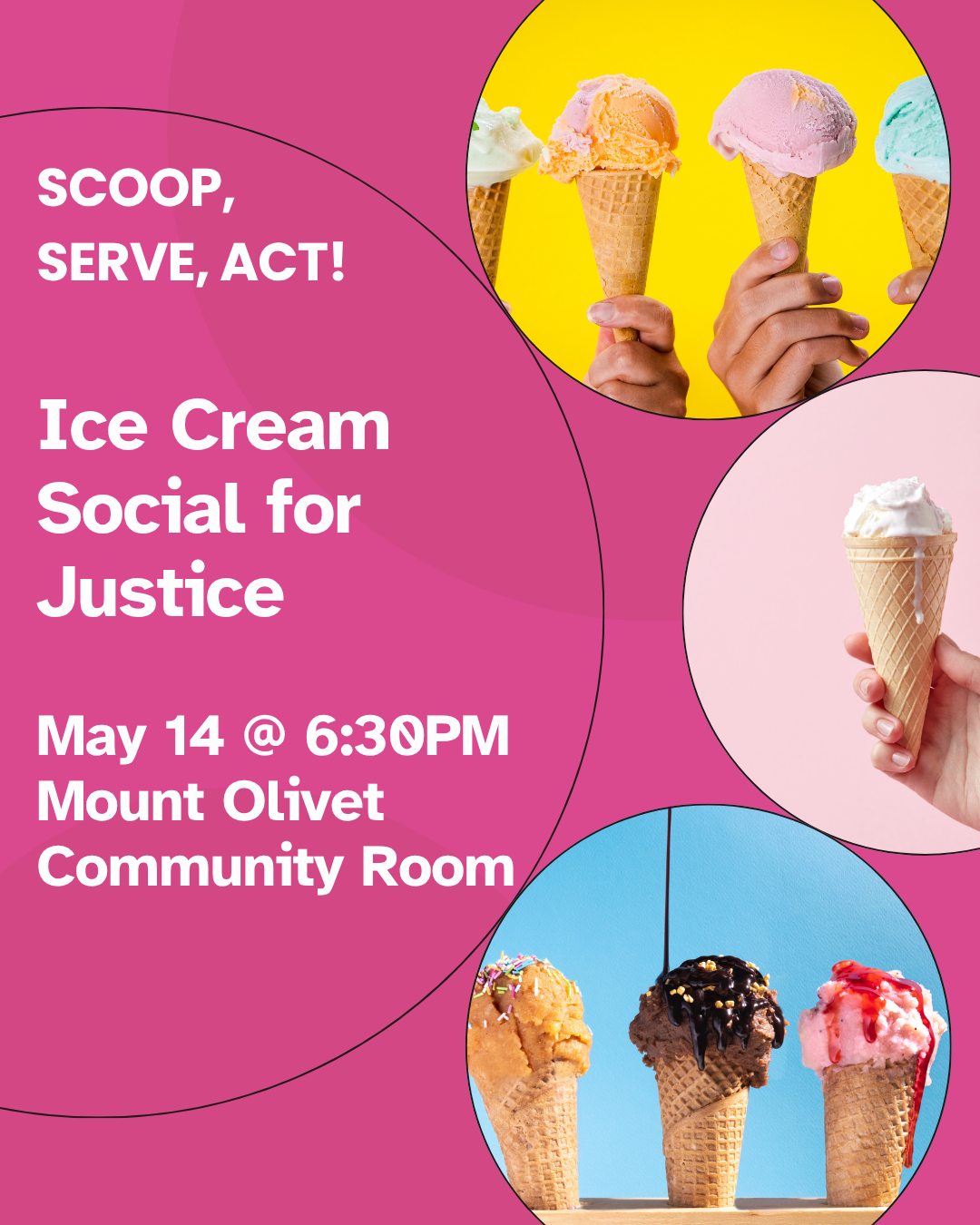 Ice Cream Social for Justice