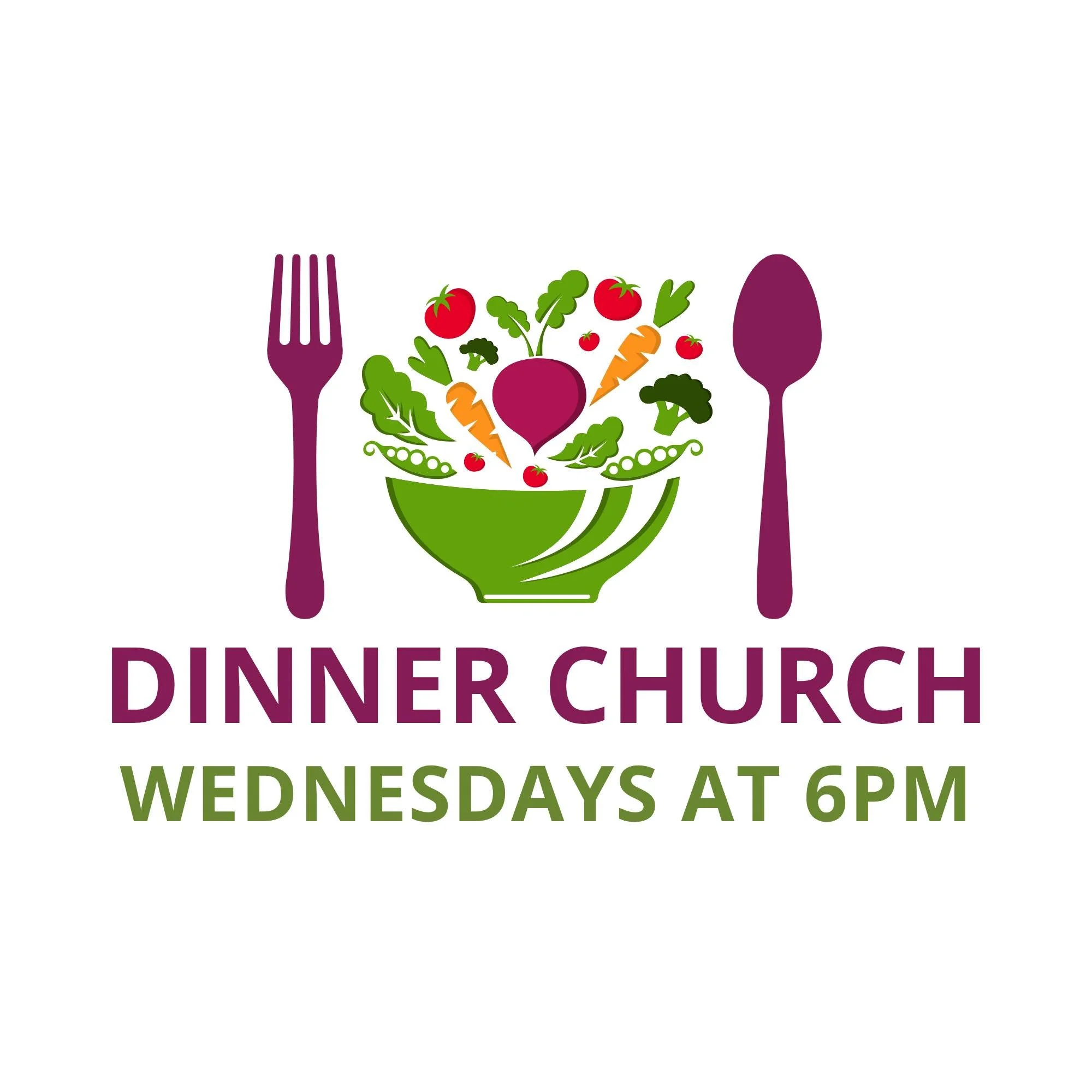 You are invited! Dinner Church starts next week! Join us on Wednesday June 3 for worship, a great meal, &amp; time to spend in community together!