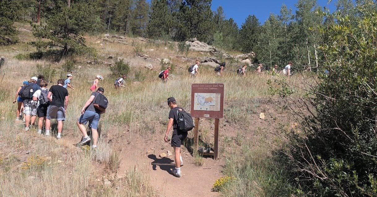 Our Youth had a day of hiking and exploring the city on Wednesday &amp; then a lot of serving others on Thursday they helped pack food and medical supplies.