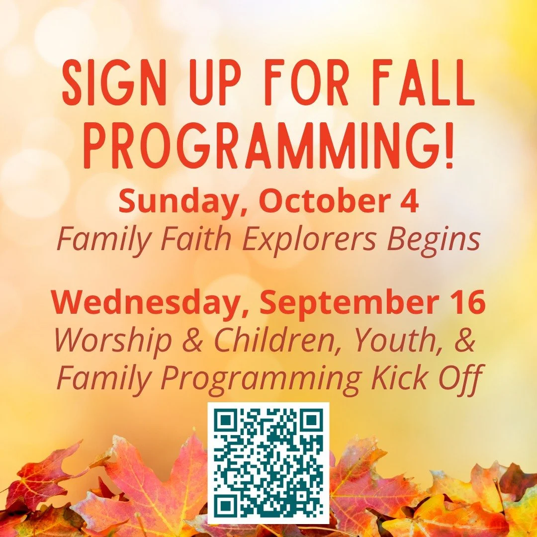 Hey Mount Olivet!

Sign up today for Fall Faith Formation Programs. We have something for *everyone*! Find more details on our website: https://www.moply.org/mount-olivet-ministries
