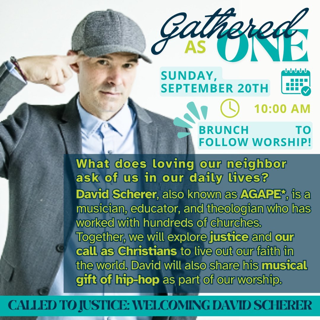 Next Sunday, September 20
Mount Olivet worship is at 10 am. We are called to justice. 
Brunch to follow

What does loving our neighbor ask of us in our daily lives?

 #allarewelcome #loveyourneighbors❤️ #gatheredasone #mountolivetplymouth #justmovecu