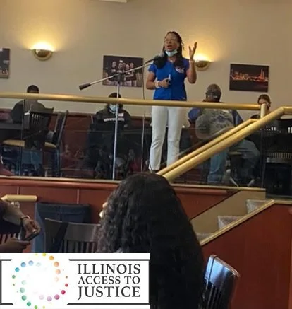 Rep. Ammons Staff Attend Illinois Access to Justice Kickoff Celebration