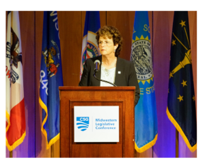 Rep. Ammons Attends 76th Annual Meeting of the Midwestern Legislative Conference