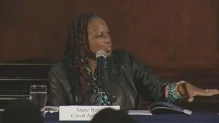 Rep. Carol Ammons joins advocates discussing Illinois educator pipeline, ongoing issues