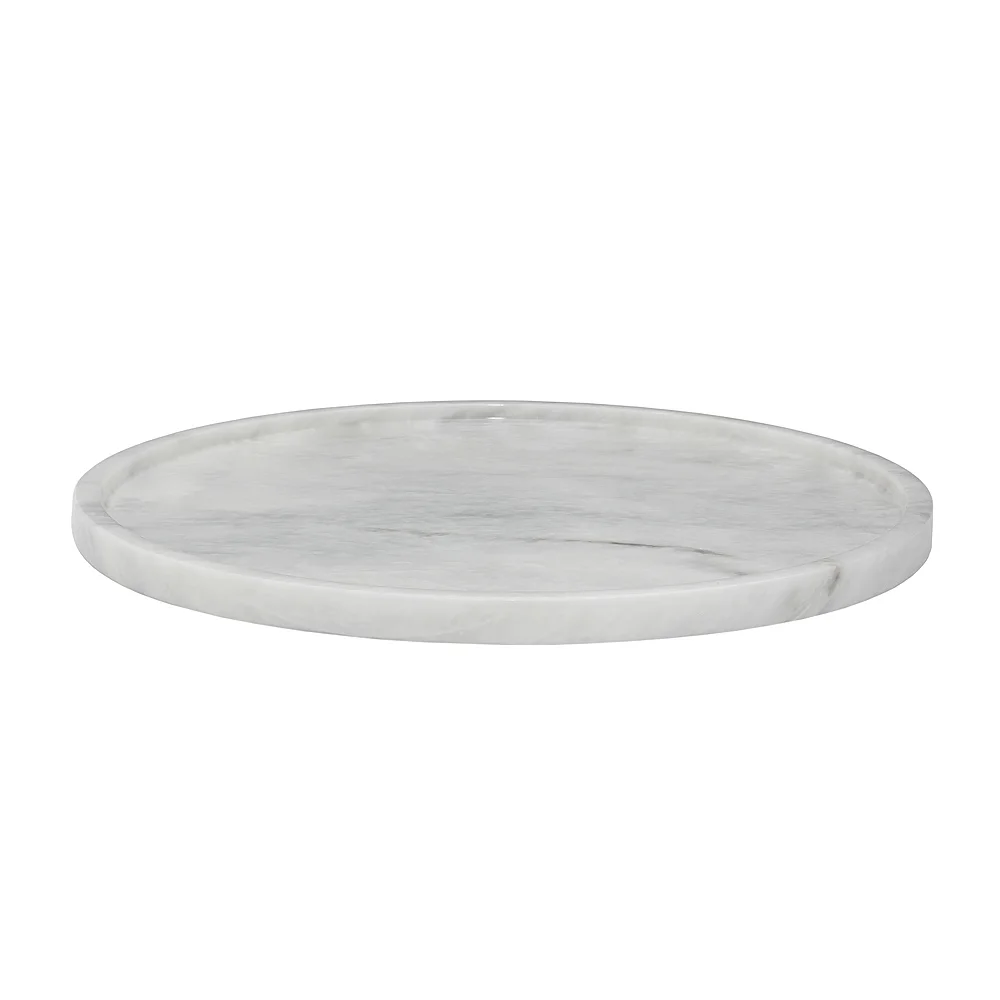 16" Round Marble Tray - Various Colors