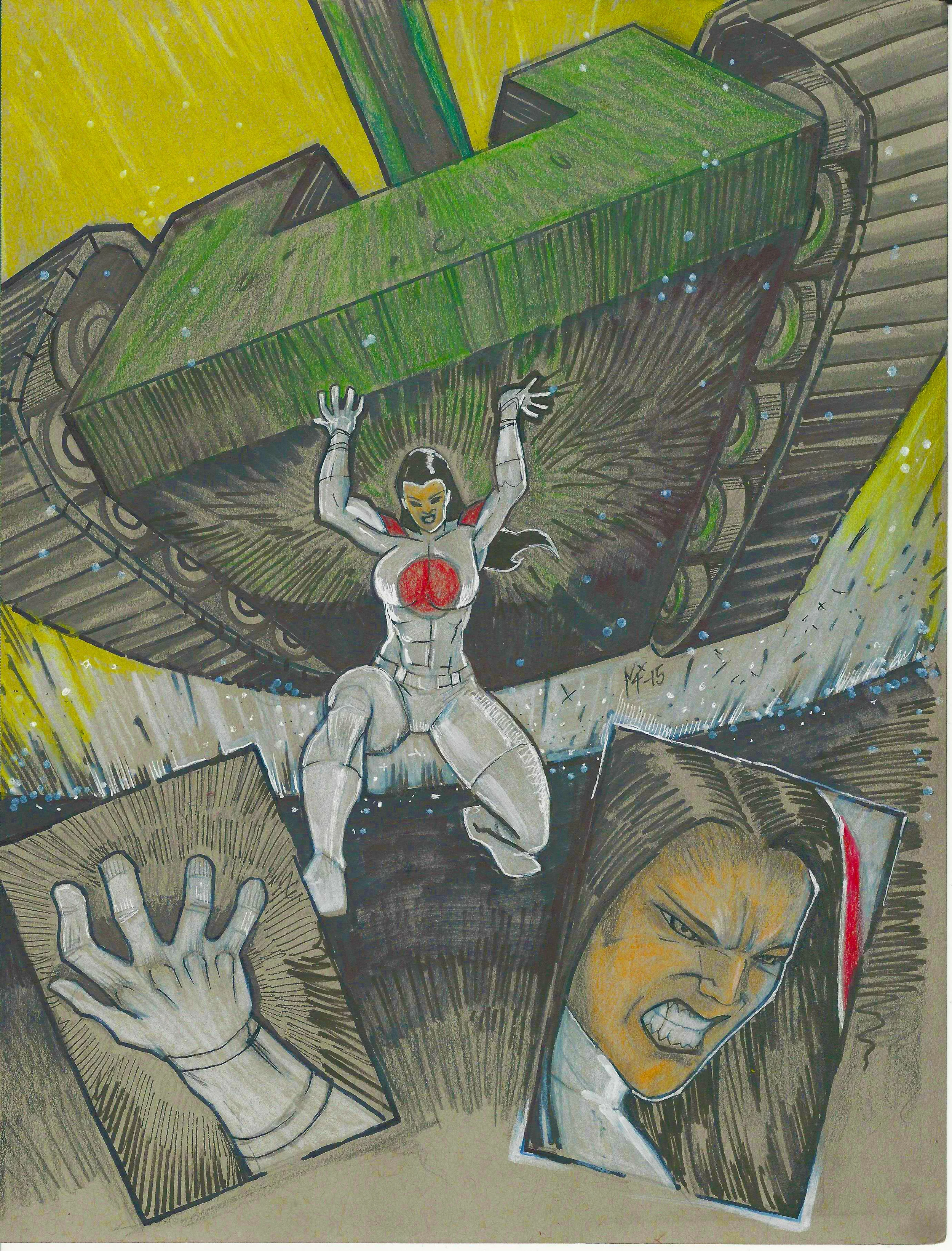 Guest artist Max Henrique and his interpretation of Kaiju!